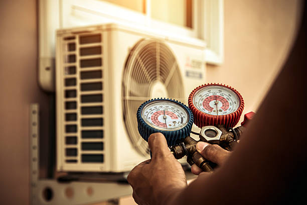 Professional Furnace Repair technician working in Brinklow, MD
